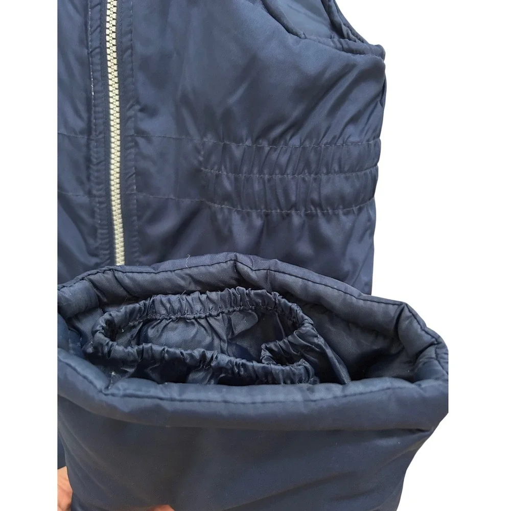 Carters Navy Blue Insulated Snow Bib Overalls Size 4 Kids Winter Ski‎ Pants